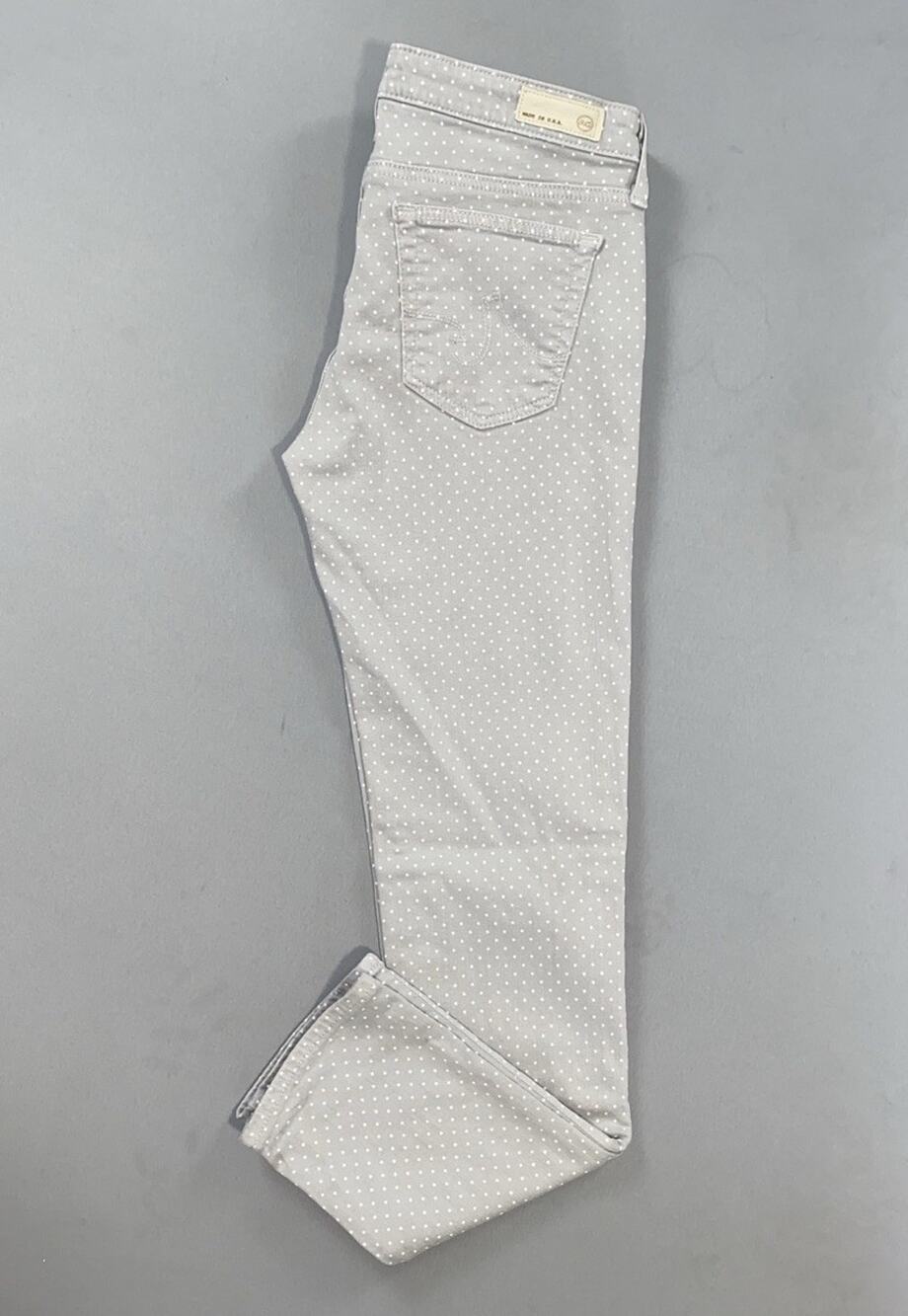 AG Vintage USA Made Stevie Ankle Lightweight Slim Straight Jeans. Women's 26R.